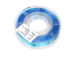 Filamento Pla Para Impresora 3d 1.75mm Bicolor Azul Verde Consumibles De Impresión 3d 200g