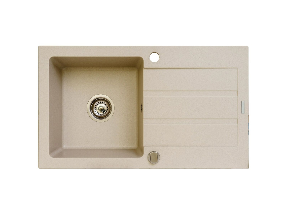 Lava-Loiça MAIDSINKS de Uma Cuba 76x44 cm Bege