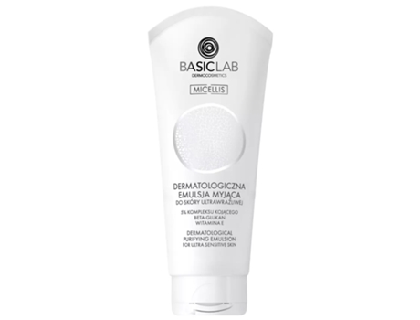 Emulsão De Limpeza Micelar Dermatológica Basiclab Para Peles Ultra Sensíveis, 100ml