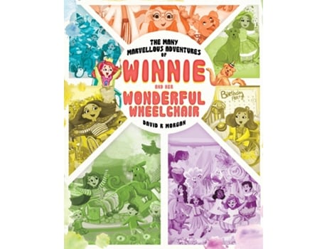 Livro The Many Marvellous Adventures of Winnie and Her Wonderful Wheelchair de David R Morgan (Inglês)