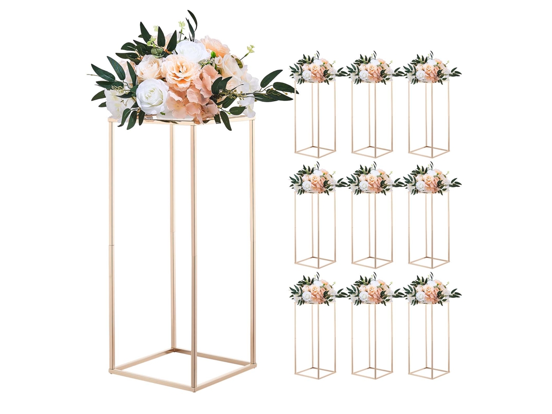 Suporte Floral Para Casamentos 10 Unidades Estilo Clássico Elegante 250 X 250 X 600 Mm Vevor