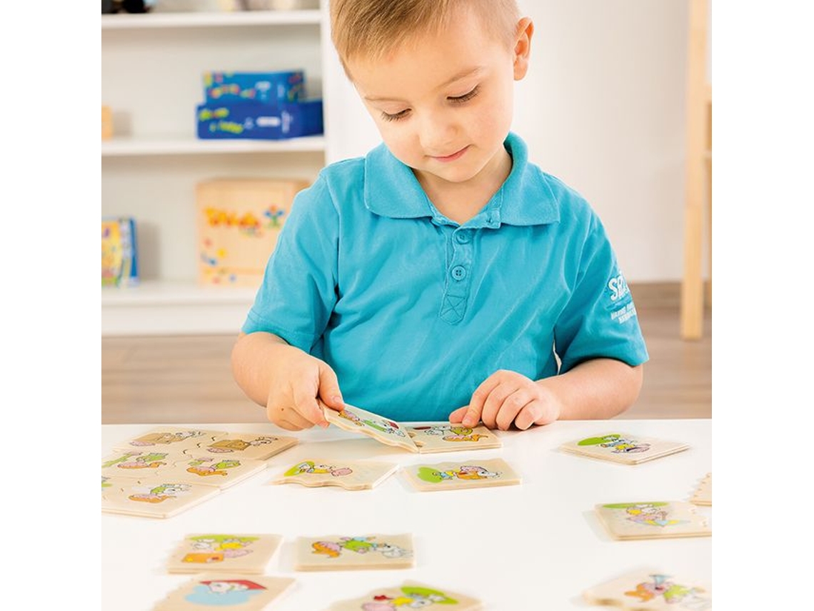Quebra Cabeça Beleduc Cognito Brinquedo Educativo Para O Raciocínio Lógico