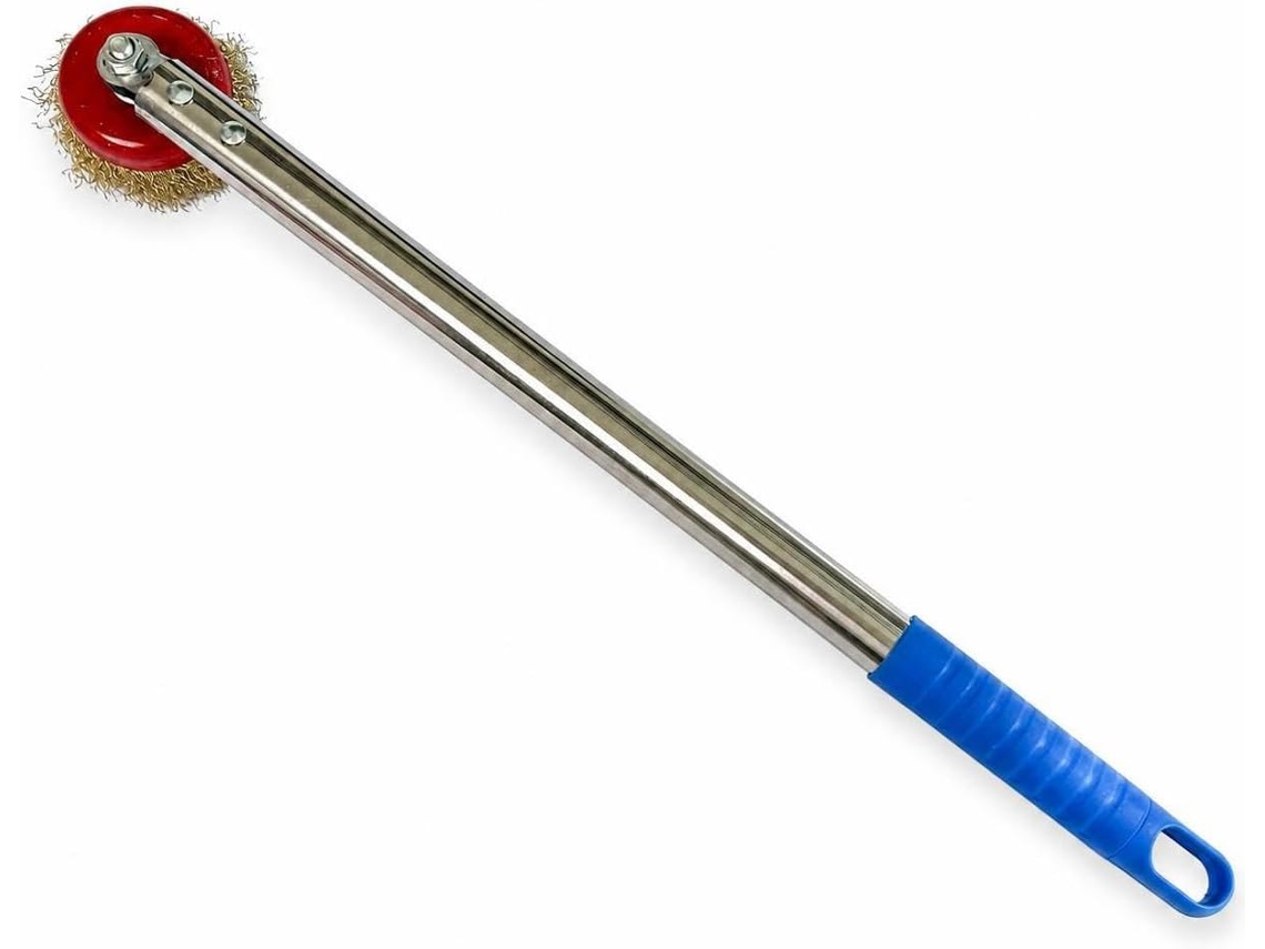 Escova De Cozinha Arame Com Cabo Longo, Escova Para Grelha Chão, 50cm