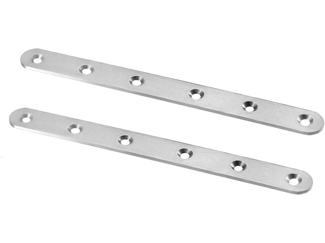 Placa de Reparo 195x20mm, Suporte de Fixação Angular