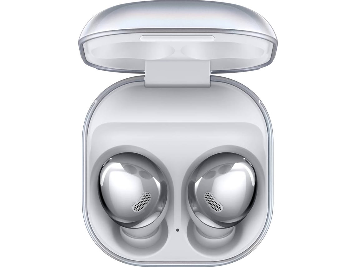 Auriculares Bluetooth True Wireless SAMSUNG Buds Pro (In Ear - Microfone - Noise Cancelling - Prateado)