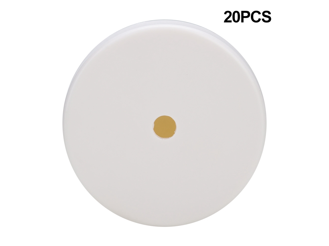 Caixa de Movimento 85mm para Relógio de Parede Diy Acessório Branco 20pcs