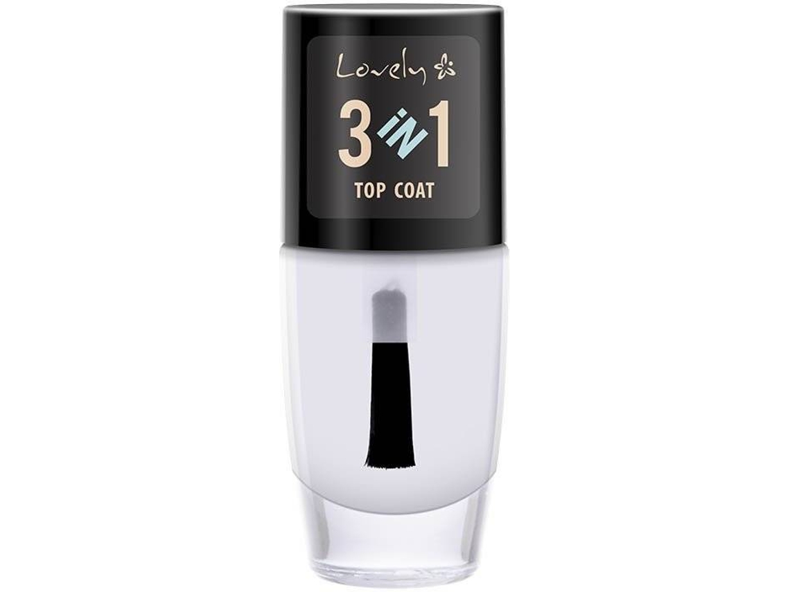 Top Coat De Uñas - Esmalte 3 Em 1 Top Coat