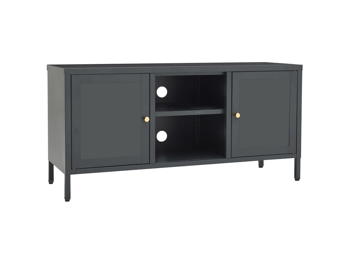 Tv Cabinet, Tv Cabinets Vidaxl Antracite Aço (n/a)