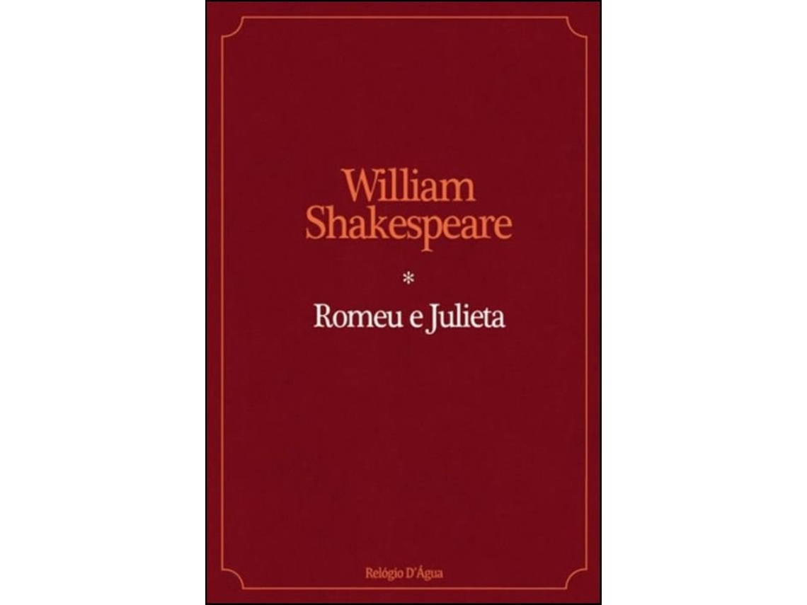 Livro Romeu e Julieta de William Shakespeare (Português)