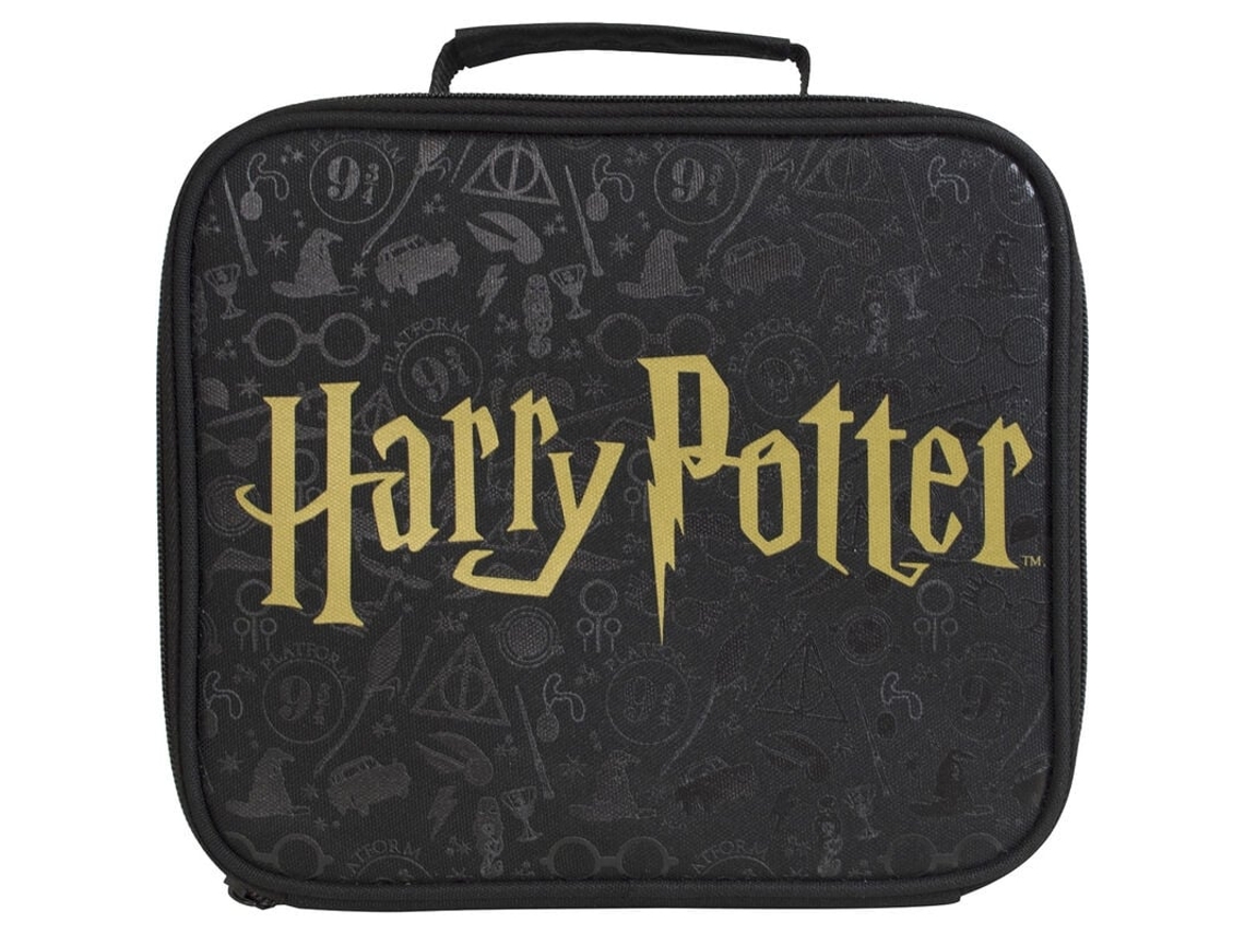 Lancheira Harry Potter com Isolamento Térmico e Alça Ajustável BRILVIBERA