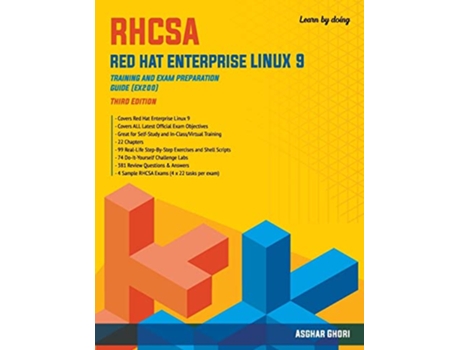 Livro RHCSA Red Hat Enterprise Linux 9 Training and Exam Preparation Guide EX200 Third Edition de Asghar Ghori (Inglês)