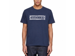 Touch And Go Records Logo T-shirt Navy Unisex Adults Size:xl