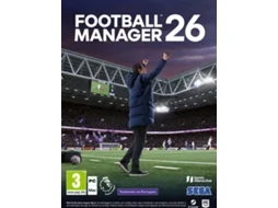 Jogo PC Football Manager 26 (Código de Descarga na Caixa)