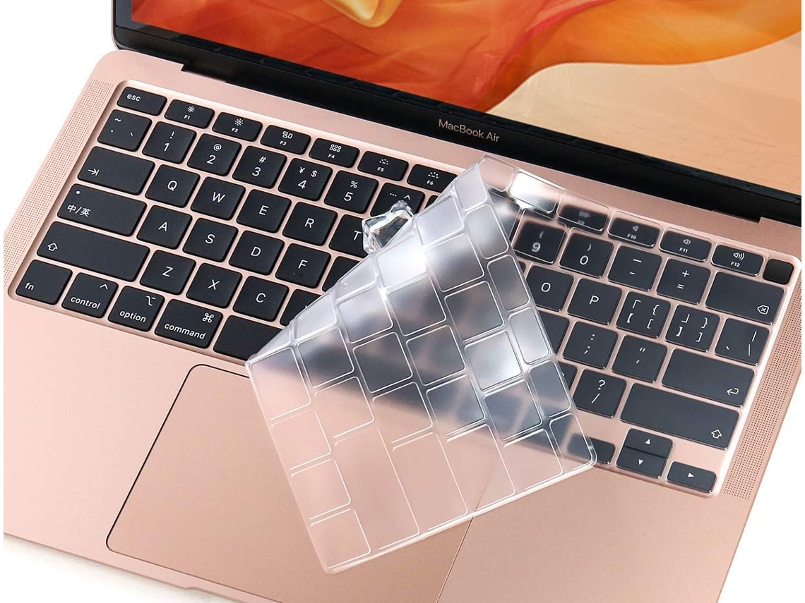 Capa De Teclado Ultrafina Premium Para O Mais Novo Macbook Air De 13 Polegadas Brilvibera
