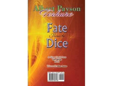 Livro Dice Twice De Albert Terhune (inglês)
