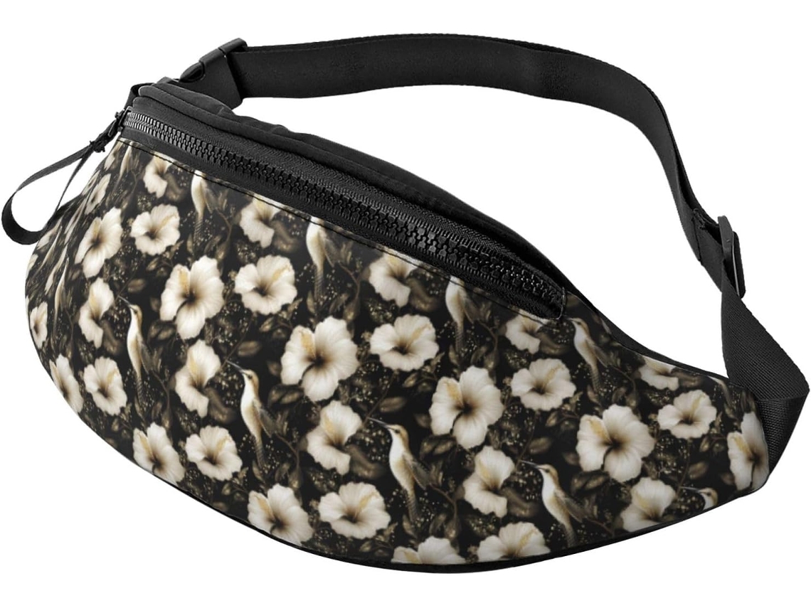 Pochete Unissex com Estampa de Beija Flor S/MARCA