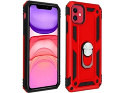 Capa iPhone 11 AVIZAR Anel Vermelho