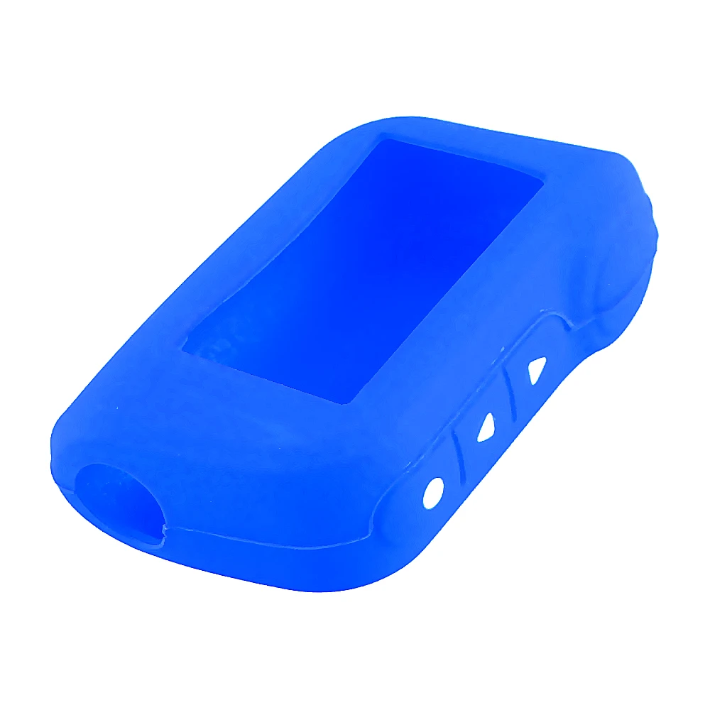 Capa de Silicone AQUAFORGE para chaveiro com controle remoto LCD bidirecional para alarme automotivo Starline A93 A63