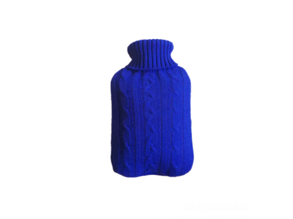 Bolsa De Água Quente Macia E Elástica Com Capa Simples, De Malha AQUAFORGE