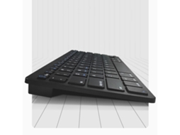 Lurelia Conjunto Teclado E Rato Sem Fios, Bluetooth, Ultrafino, Compacto