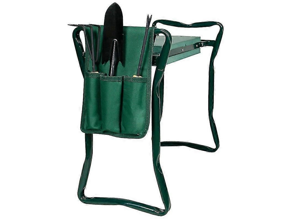 2 Sacolas De Ferramentas De Jardim Em Têxtil Oxford 600d Verde 37x15cm Para Armazenamento E Transporte