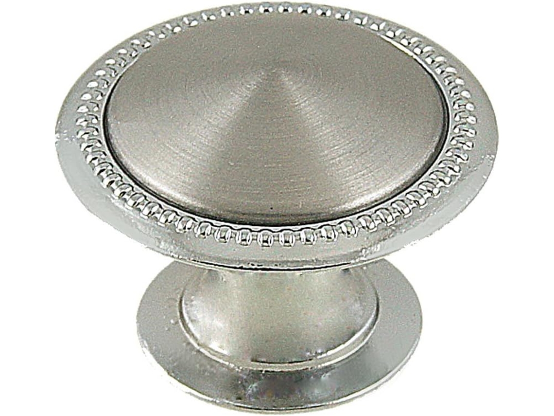 Puxador Redondo Cônico De Metal Aexit Para Gaveta Armário, Com 28mm De Diâmetro