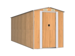 Garden Shed, Garden Sheds Vidaxl Marrom Aço (192 X 523 X 223 Cm)