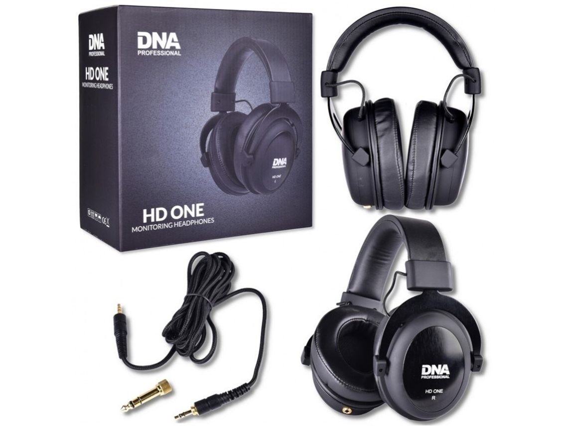 DNA HD One Auscultadores de Estúdio Over Ear, Fechados, DNA Professional