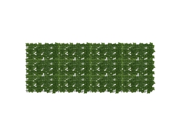 Vidaxl Tela De Varanda Com Folhas Verde 200 X 75 Cm