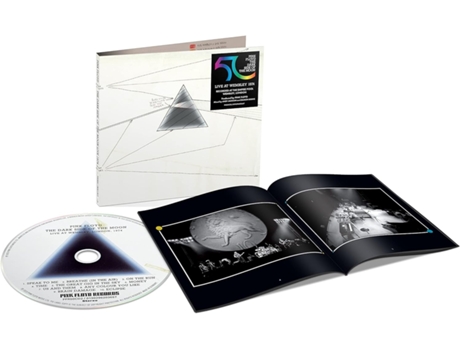 Pink Floyd: The Dark Side of the Moon (CD 2023) Pink Floyd Records (ao vivo em Wembley, 1974)