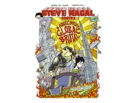 Livro Steve Magal Contra O Aquecimento Global Brutal - Lara E Steve Magal, A Melhor Amiga E O Maior Ídolo De Juliano Enrico (português Do Brasil)