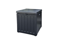 Baú de Armazenamento GARDIUN Peito Soften Small 42 8x42 8x46 4 cm Capacidade 76L Fita de Fixação Para Tampa e Alças Laterais