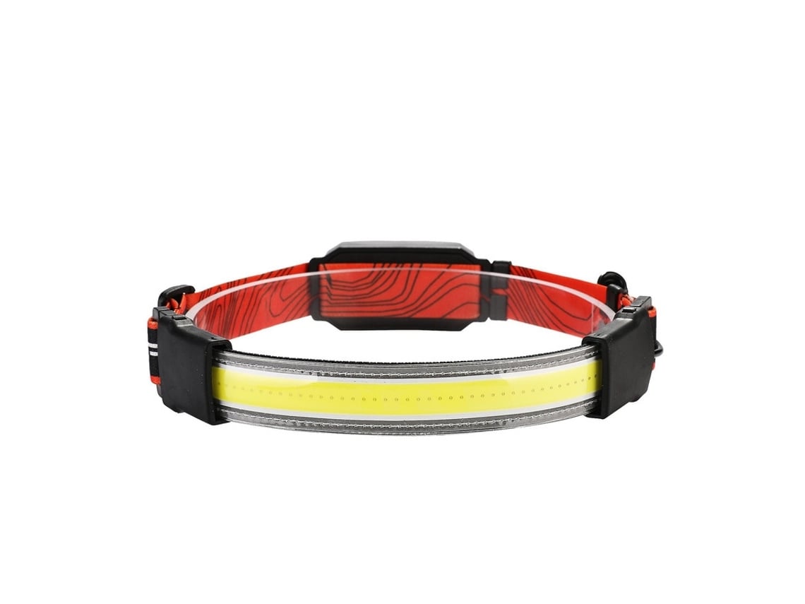 Farol de Led Brilhante Farol Leve À Prova DÁgua para Caminhadas Corrida Pesca Acampamento Preto