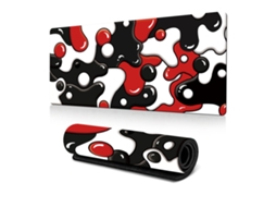 Mousepad Gamer Branco Com Estampa De Flor De Cerejeira Japonesa, Tamanho Xxl Para Laptop Gamer. Brilvibera