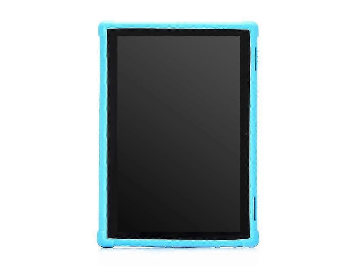 Capa Para Tablet Mais Vendida, Compatível Com Lenovo Tab E10, Proteção De Silicone Com Suporte Invisível (azul Celeste)