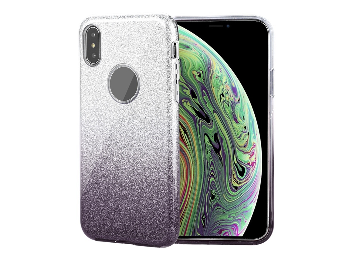 Capa Protetora com efeito gradiente para iPhone Xs EOOCOO