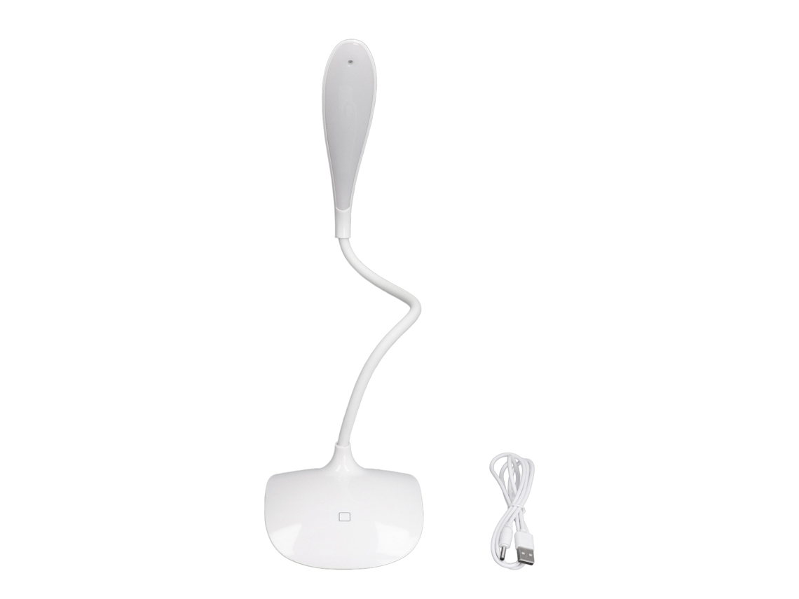 Lâmpada de Mesa LED com 3 Níveis de Brilho Controle por Toque USB | S/MARCA