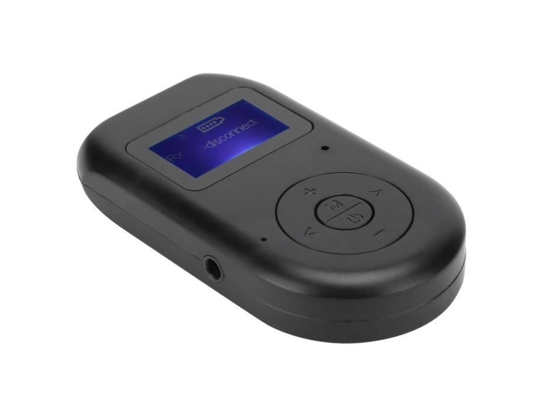 Transmissor E Receptor Usb Hurrise Com Tela Lcd, 2 Em 1, Para Chamadas Em Modo Mãos-livres.