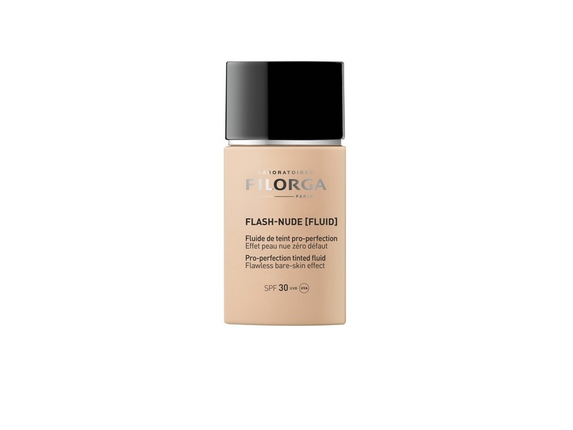 Base com Protetor FILORGA Flash Nude Cor 01 Beige (30 ml)