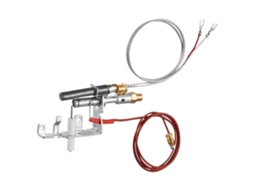Conjunto De Ignição Para Gás De Lareira Com Termoelemento 78cm E Eletrodo - Compatível Com Diversos Modelos Tekmaquinas