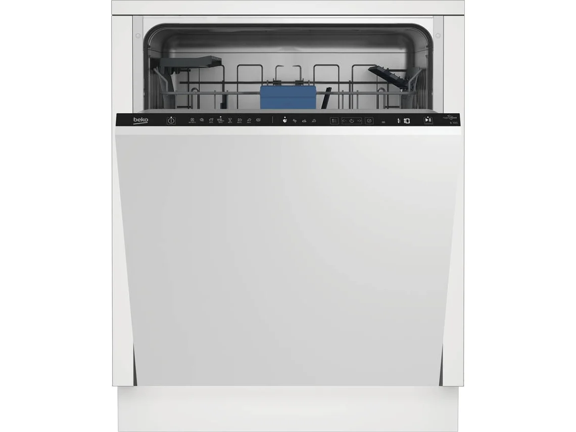 Máquina de Lavar Loiça Encastre BEKO HYGIENESHIELD BDIN38440(14 Conjuntos - 59.8 cm - Painel Preto)