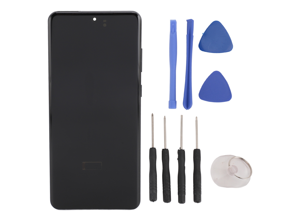 Montagem de Tela Lcd EOOCOO para Samsung Galaxy S20 Plus com Impressão Digital e Ferramentas