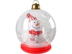Boneco De Neve Inflável De Natal Com Luzes Internas |