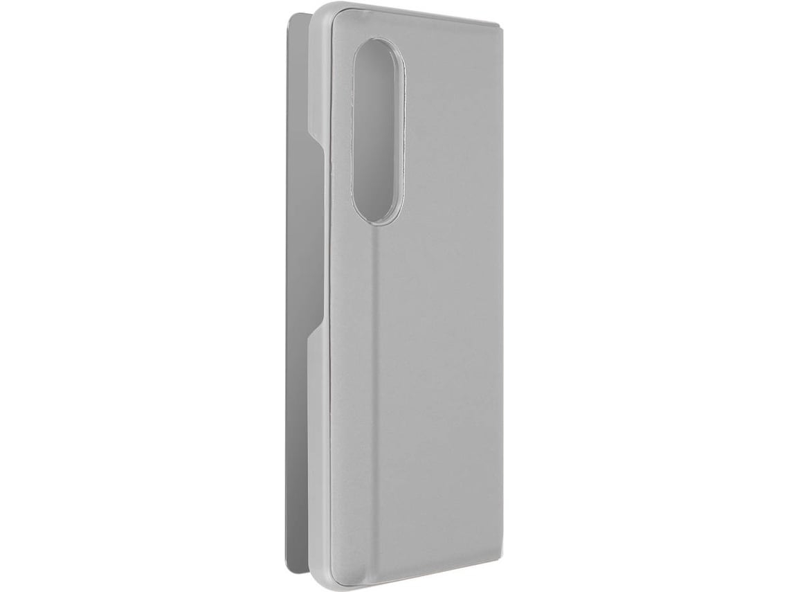 Capa Fold Espelhado Para Samsung Yemaesre Prateado