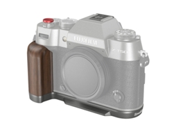 Punho em L de Madeira SMALLRIG 4736 para Fujifilm X t50 Cor Prata Carvão