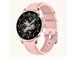 Smartwatch Hk38 Estilo Diamante Amoled Bluetooth Chamadas Monitorização Desportiva Rosa