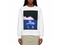 Rockinstone Self Portrait White Classic Sweatshirt Unique Designer Style