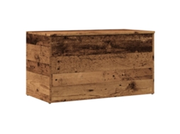 Arca de Arrumação MAISON EXCLUSIVE em Derivados de Madeira Madeira Velha (84x42x46 cm)
