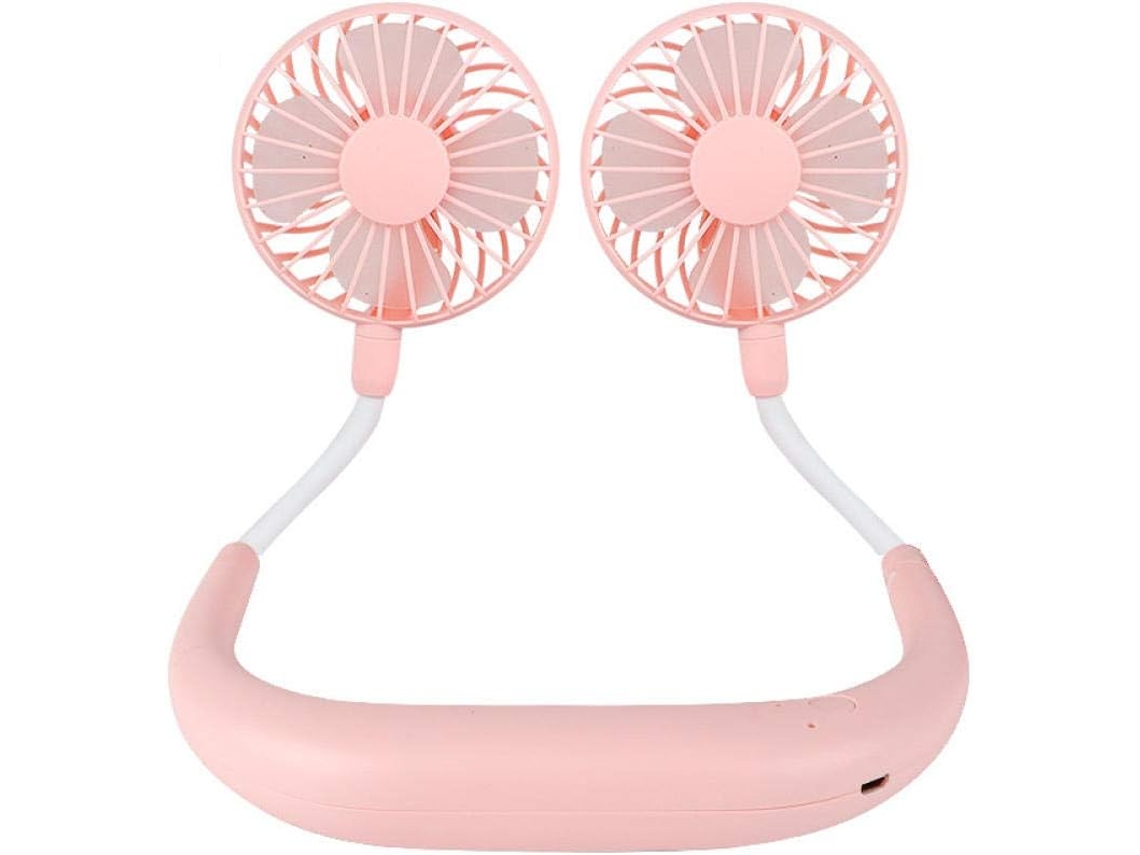 Ventilador Usb Pescoço Mini Portátil para Uso Doméstico e Externo