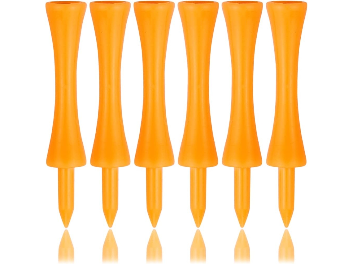 Pinos de Plástico de 70 Mm na Cor Laranja BRILVIBERA